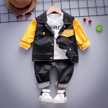 Дитячий костюм "Little Hero" Жовтий 86-92 см