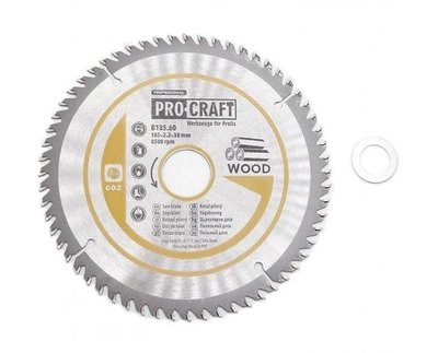 Пильный диск по дереву. Распилочный диск ProCraft B185.60 60T
