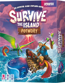 Додаток до настільної гри Rebel Survive the Island: Монстри (польське видання) (3558380133995)