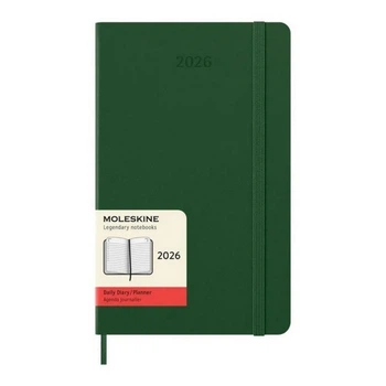 Щоденник Moleskine 2026 середній, тверда обл., миртовий зелений (DHK1512DC3Y26)