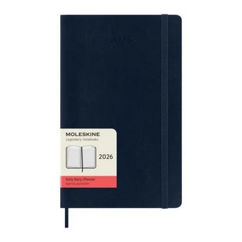 Щоденник Moleskine 2026 середній, м'яка обкл., сапфір (DSB2012DC3Y26)