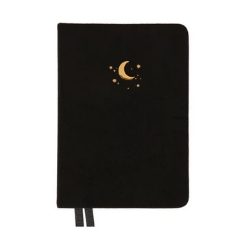 Ежедневник Leo Planner 2026 карманный Luna, черный (252706)