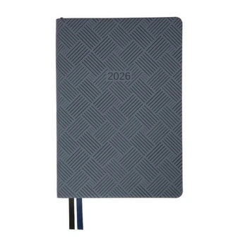 Ежедневник Leo Planner 2026 Urban, серый (252692)