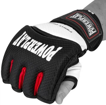 Перчатки для MMA PowerPlay 3075 L Черно-белые (PP_3075_L_Bl/White)
