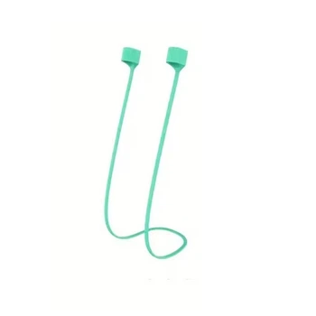МАГНІТНИЙ Силіконовий шнурок для Apple AirPods та інших Бездротових Bluetooth-навушників/БІРЮЗОВИЙ