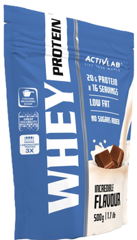 Протеїн ActivLab Whey Protein 500 г Шоколад (5907368803456)