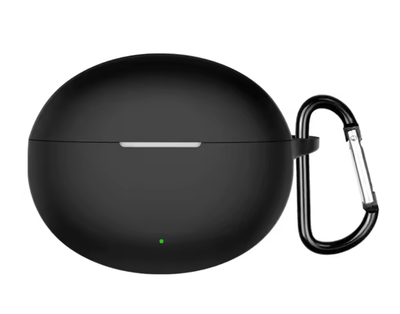 Чехол-накладка DK для OnePlus Buds 4 | Silicone Candy Friendly с карабином (022394) (black)