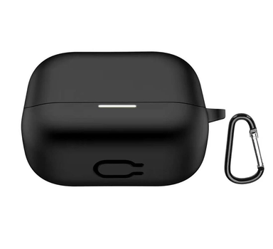 Чехол-накладка DK для Anker SoundCore K20i | Silicone Candy Friendly с карабином (black)