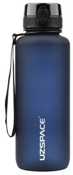 Пляшка для води Uzspace Frosted Waterbottle 3056 1500 мл синій