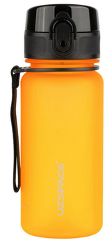 Пляшка для води UZSPACEUzspace Summer Frosted Waterbottle 350 мл помаранчева