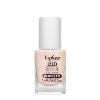 Лак для нігтів topface Jelly Effect Nail Polish PT110 швидковисихаючий № 05 Бежевий перламутровий (PT110)