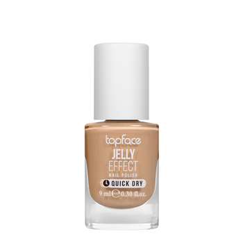 Лак для ногтей topface Jelly Effect Nail Polish быстросохнущий PT110 , 46 Бежевый