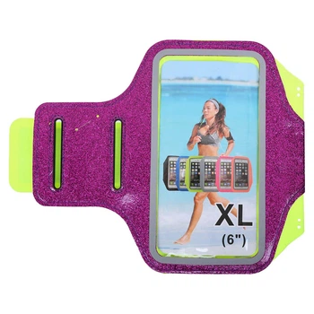 Сумка чехол для смартфона на руку SP-Sport 0327 размер 18,5х9 (до 6") Pink