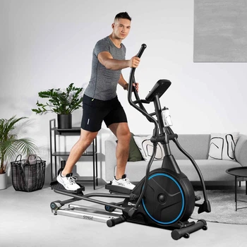 Орбитрек переднеприводный Hop-Sport HS-160CF Stage + Мат (Шаг 56 см) до 150 кг