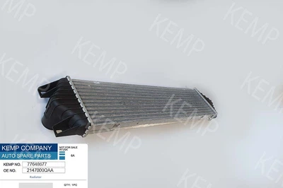 Автозапчастина Радиатор интеркулер Renault Master 2 Opel Movano 1.9-2.5 01- 740*176 2147000QAA KEMP
