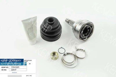 Автозапчастина Шрус Audi-100 /200 2.2T 85-91 наруж гайка ABS 77642020 KEMP