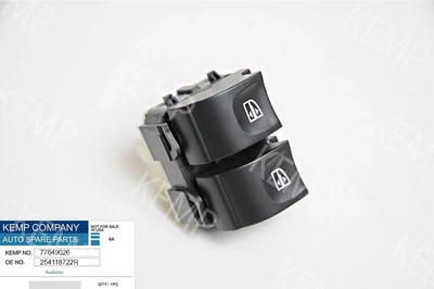 Автозапчастина Кнопка стеклоподемника Renault Captur, Clio IV 7pin 254118722R KEMP