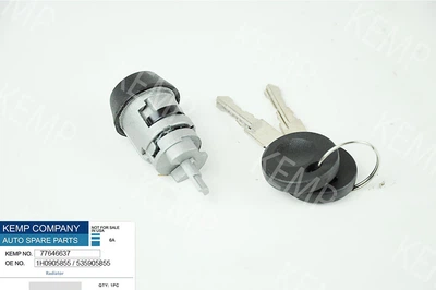 Автозапчастина Личинка замка зажигания VW Golf 2;3;Pollo;Passat 85-99 1H0905855 KEMP