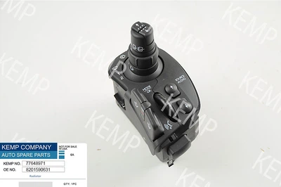 Автозапчастина Перемикач склоочисників Renault Kangoo 08-/ClioIII/Modus Пр. 18+10+6 PIN 8201590631