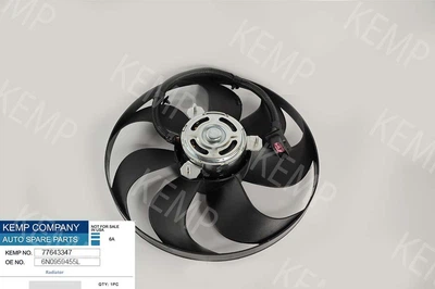 Автозапчастина Двигун радіатора Skoda Fabia VW Polo Seat Arosso (діам-345) 250/60W 6N0959455L KEMP
