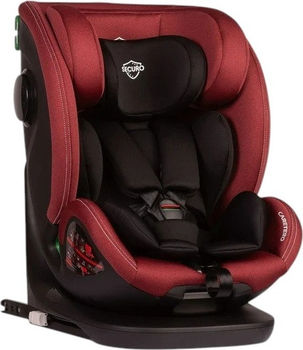 Автокрісло Caretero Securo I-Size Isofix від 40 см до 150 см Бордове TERO-18555 (5903076320476)