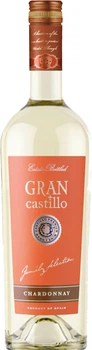 Вино Bodegas Gran Castillo Selection Chardonnay біле напівсухе 0.75 л (4740158002773)