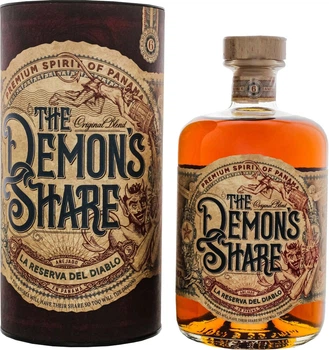 Ром The Demon's Share 6 років витримки 0.7 л 40% у подарунковій упаковці (8009366980362_8009366980379)