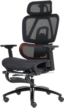 Ігрове крісло з регульованою висотою Meetion CHR32 Black/Orange (MT-CHR32-A)