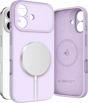 Панель Tech-Protect Silicone MagSafe Case для Apple iPhone 17 Purple (5906302330171)