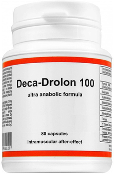 Stymulator testosteronu Bio Age Pharmacy Deca Drolon 100 80 kapsułek (5901793638034)