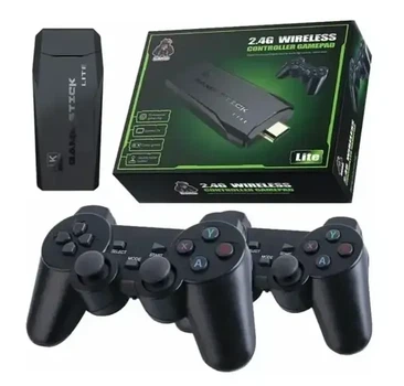 Игровая приставка Game Stick Lite M8 64G 4k Ultra HD с двумя джойстиками телевизионная игровая консоль