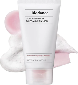 Коллагеновая маска-пенка для глубокого очищения Biodance Collagen Mask to Foam Cleanser 150 мл