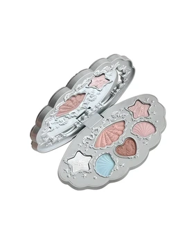 Палетка теней от Flower Knows из коллекции Shell's Jewel (02 Marine Shell)