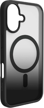 Панель Puro Gradient MagSafe для iPhone 17 Black\Transparent (8018417525483)