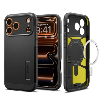 Чохол Spigen Tough Armor T MagFit для iPhone 17 Pro Black (ACS10361)