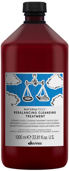 Kuracja oczyszczająca do włosów i skóry głowy Davines Natural Tech Rebalancing Cleansing Treatment 1000 ml (8004608275343)