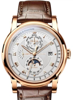 Мужские часы Lobinni Business Gold Brown New