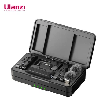 Беспроводной петличный микрофон Ulanzi A100 (Type-C, jack 3.5 мм) для телефона и видеокамеры