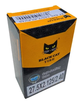 Камера антипрокольна BLACK CAT 27.5 x 2.125 / 2.40 AV (48 мм) з герметиком