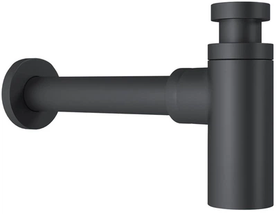 Сифон для раковины Helmken 34585002 черный матовый