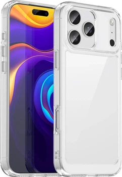 Etui plecki Hurtel Outer Space do Apple iPhone 17 Pro Transparent (5907769379666)