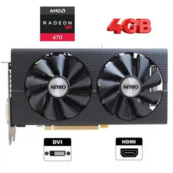 Видеокарты Radeon RX 470 на 4 ГБ купить в Киеве: цена, отзывы