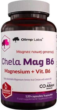 Witaminy i minerały Olimp Chela-Mag B6 jar 120 kapsułek F002494 (5901330096006)
