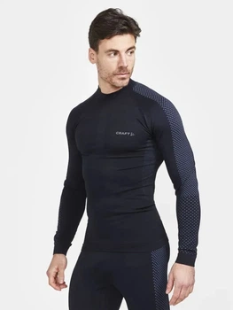Термолонгслів чоловічий зимовий спортивний Craft ADV Warm Intensity LS M 1912518-999000 L Black (7318573764391)