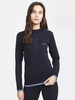 Термолонгслів жіночий зимовий спортивний Craft ADV Warm Intensity LS W 1912644-999000 XS Black (7318573764803)