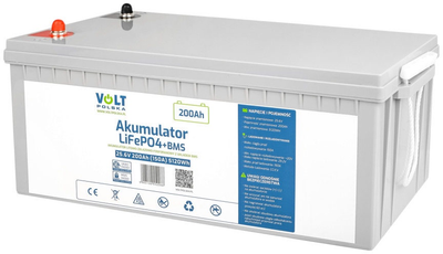 Akumulator Volt Polska LiFePO4 25.6V 200 Ah (200A) + BMS (5904100452088)