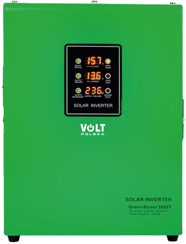 Сонячний інвертор для нагрівання води Volt Polska Green Boost mppt 3000T Terminal 120 - 350 VDC (5904100451746)