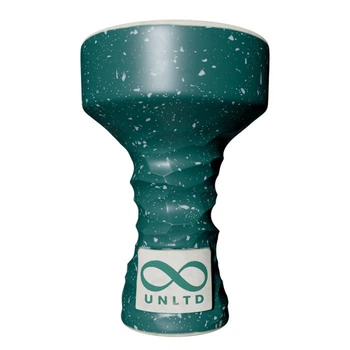 UNLTD Killer Green Nephrite — глазурованная чаша для кальяна ручной работы из керамики