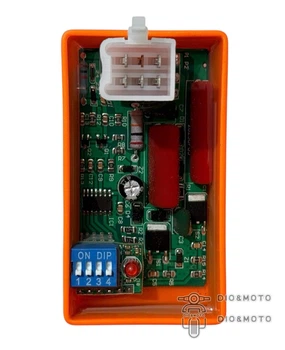 Комутатор (тюнінг) Delta/Alpha, HONDA DIO 5pin регулювання випередження "LIPAI" (помаранчевий)