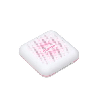 Кейс для капсул Fitseven UZSPACE TP005WP белый с ромбами